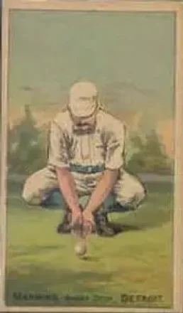 1887 Buchner Gold Coin (N284) #NNO - Jim Manning - Detroit Wolverines