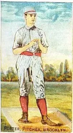 1887 Buchner Gold Coin (N284) #NNO - Henry Porter - Brooklyn Bridegrooms