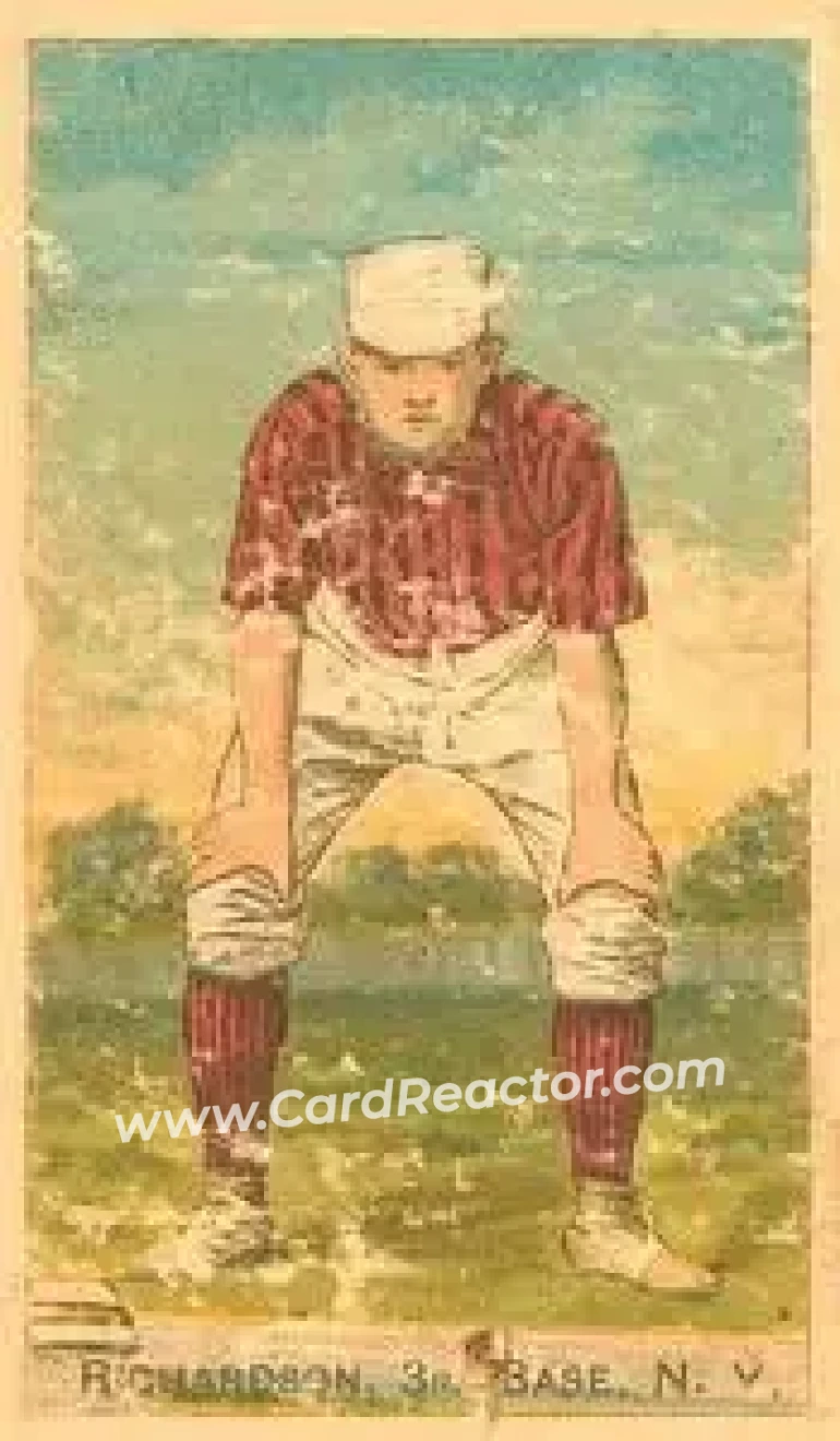 1887 Buchner Gold Coin (N284) #NNO - Danny Richardson - New York Giants - Front