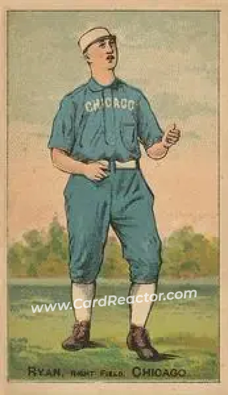 1887 Buchner Gold Coin (N284) #NNO - Jimmy Ryan - Chicago White Stockings - Front
