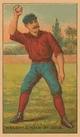 1887 Buchner Gold Coin (N284) #NNO - Curt Welch - St. Louis Browns