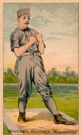 1887 Buchner Gold Coin (N284) #NNO - Jim Whitney - Washington Nationals