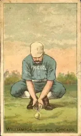1887 Buchner Gold Coin (N284) #NNO - Ned Williamson - Chicago White Stockings