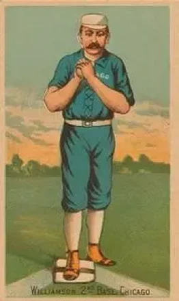 1887 Buchner Gold Coin (N284) #NNO - Ned Williamson - Chicago White Stockings