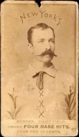1887 Four Base Hits #NNO - Mike Dorgan - New York Giants