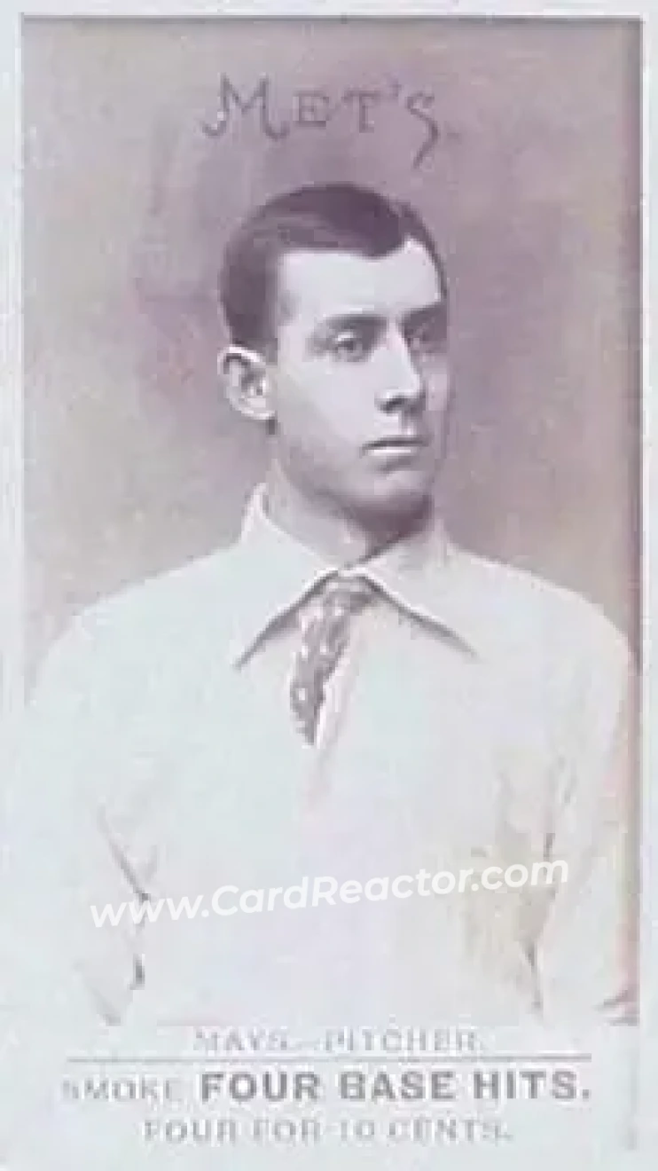 1887 Four Base Hits #NNO - Al Mays - New York Metropolitans - Front