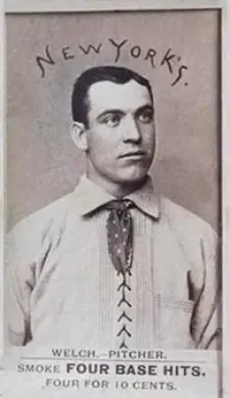 1887 Four Base Hits #NNO - Mickey Welch - New York Giants