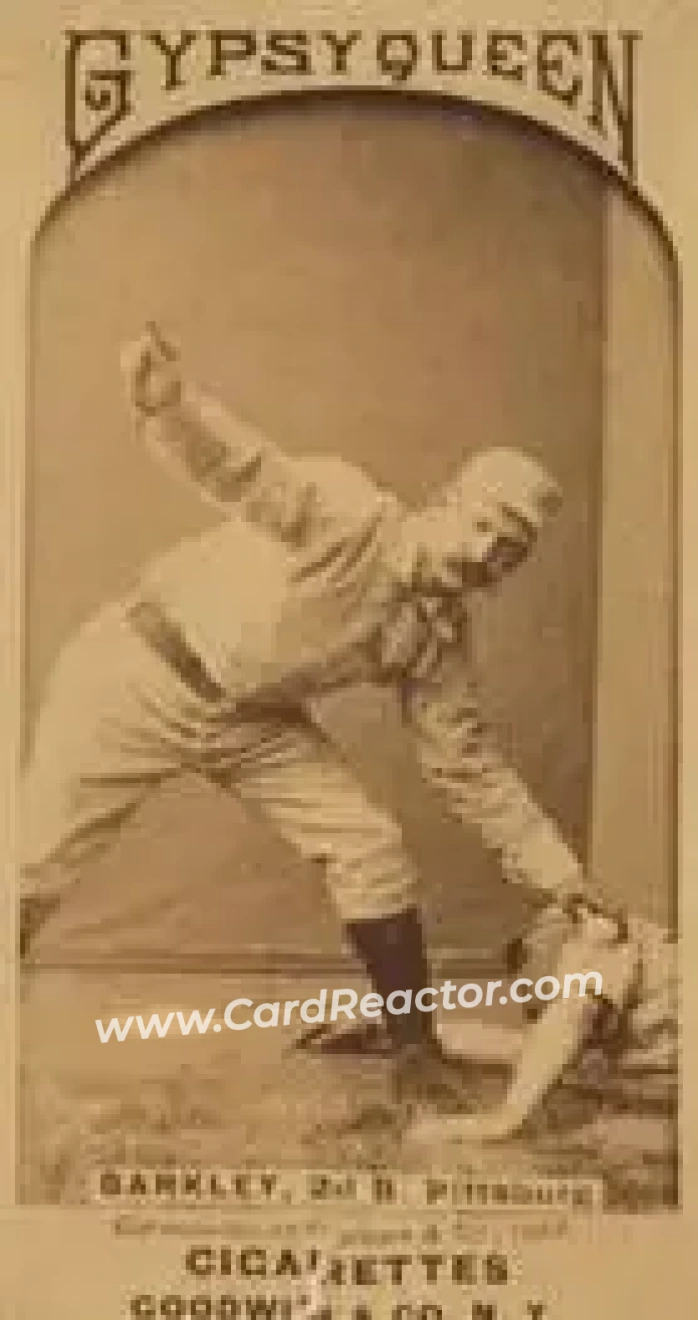 1887 Gypsy Queen (N175) #NNO - Sam Barkley - Pittsburgh Alleghenys - Front