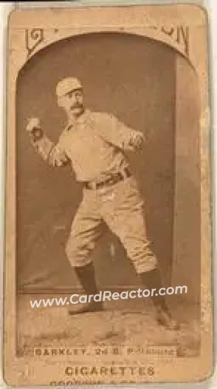 1887 Gypsy Queen (N175) #NNO - Sam Barkley - Pittsburgh Alleghenys - Front