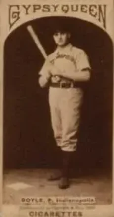 1887 Gypsy Queen (N175) #NNO - Henry Boyle - Indianapolis Hoosiers