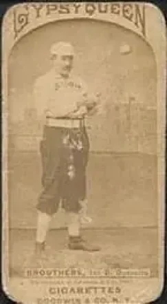 1887 Gypsy Queen (N175) #NNO - Dan Brouthers - Detroit Wolverines