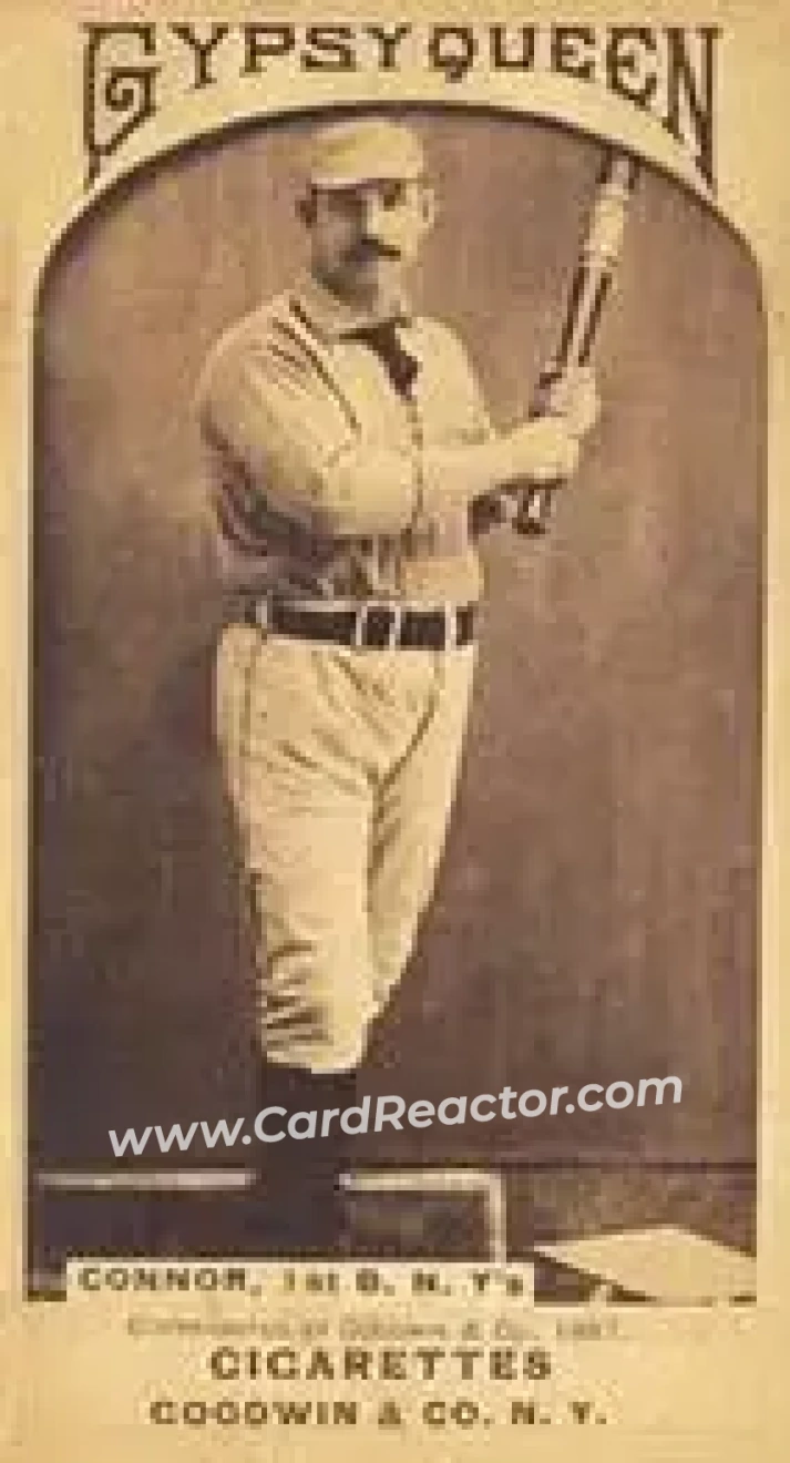 1887 Gypsy Queen (N175) #NNO - Roger Connor - New York Giants - Front