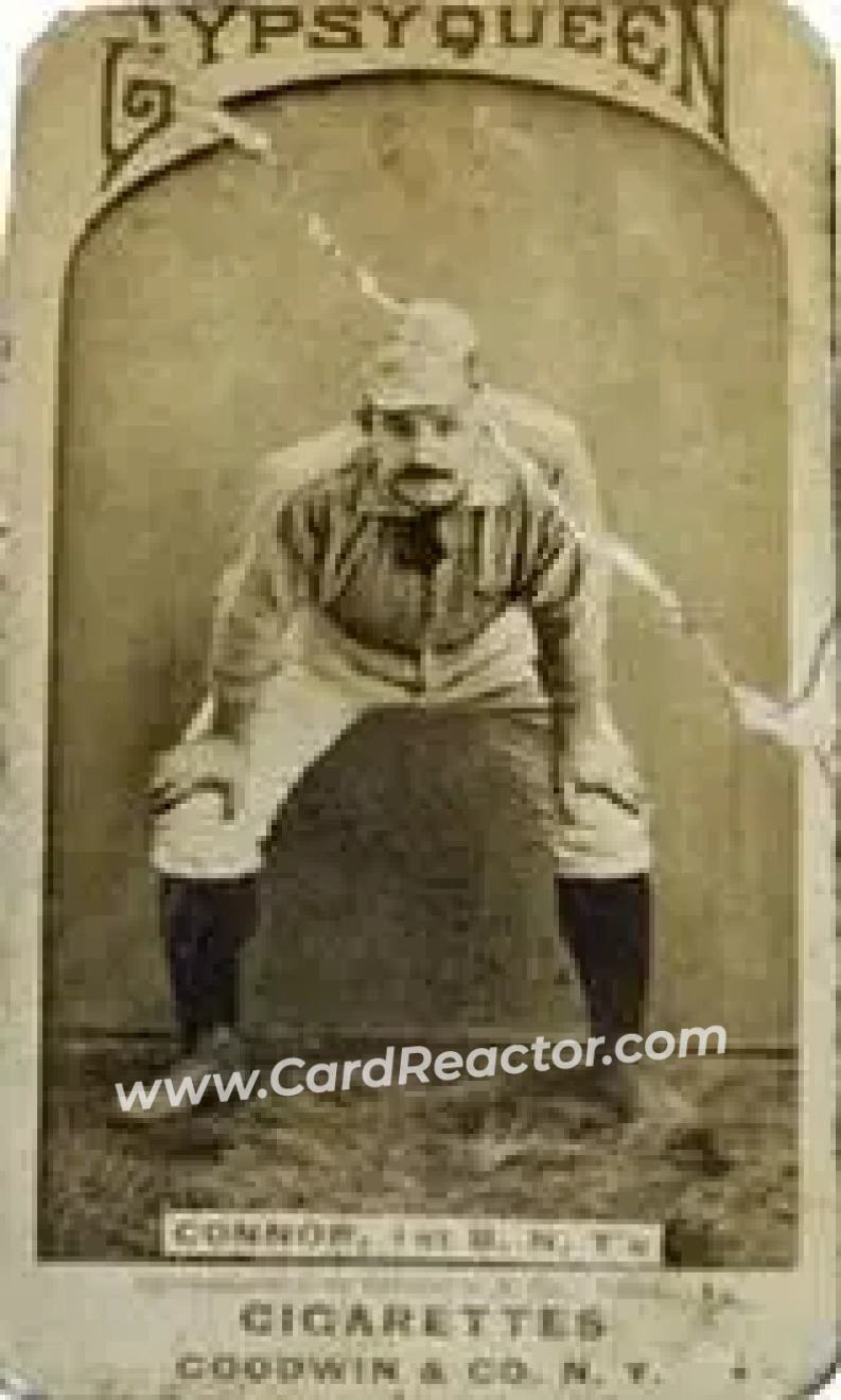 1887 Gypsy Queen (N175) #NNO - Roger Connor - New York Giants - Front