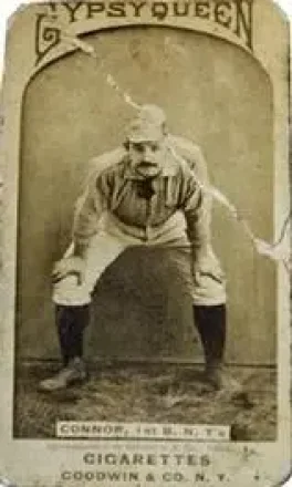 1887 Gypsy Queen (N175) #NNO - Roger Connor - New York Giants
