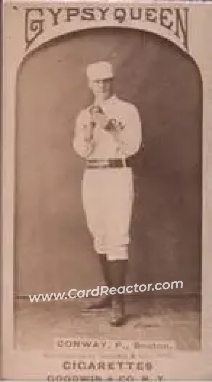 1887 Gypsy Queen (N175) #NNO - Dick Conway - Boston Beaneaters - Front