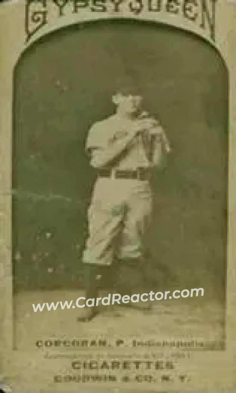1887 Gypsy Queen (N175) #NNO - Larry Corcoran - Indianapolis Hoosiers - Front