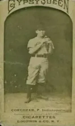 1887 Gypsy Queen (N175) #NNO - Larry Corcoran - Indianapolis Hoosiers