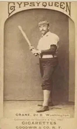 1887 Gypsy Queen (N175) #NNO - Sam Crane - Washington Nationals