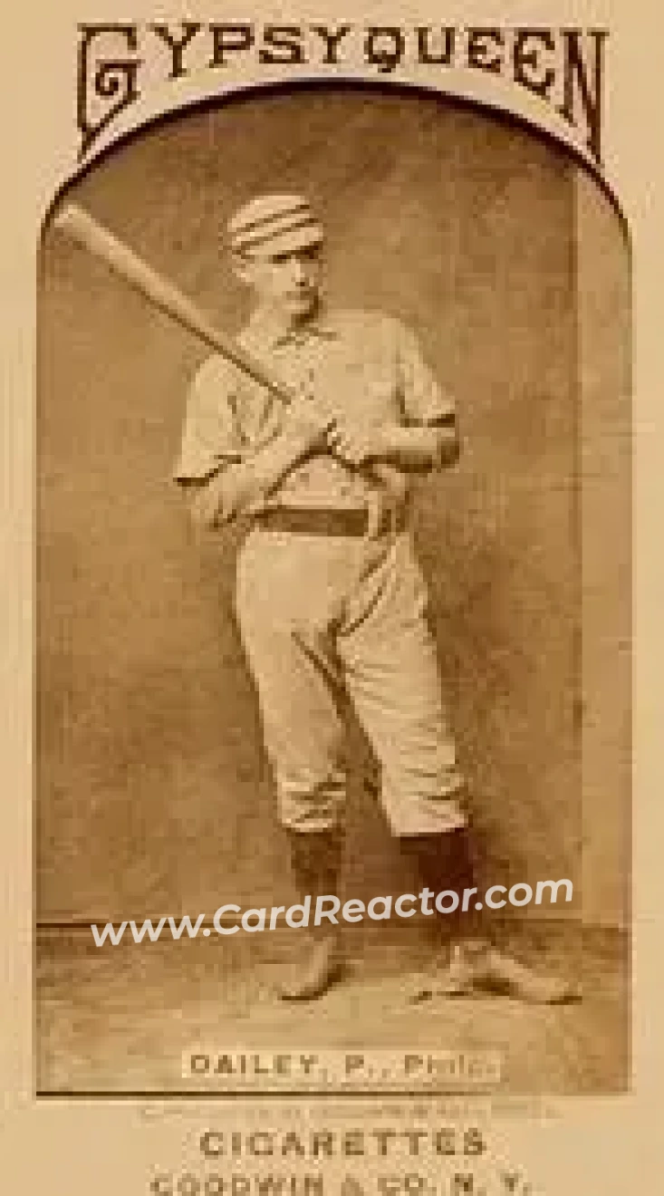 1887 Gypsy Queen (N175) #NNO - Ed Daily - Philadelphia Quakers - Front