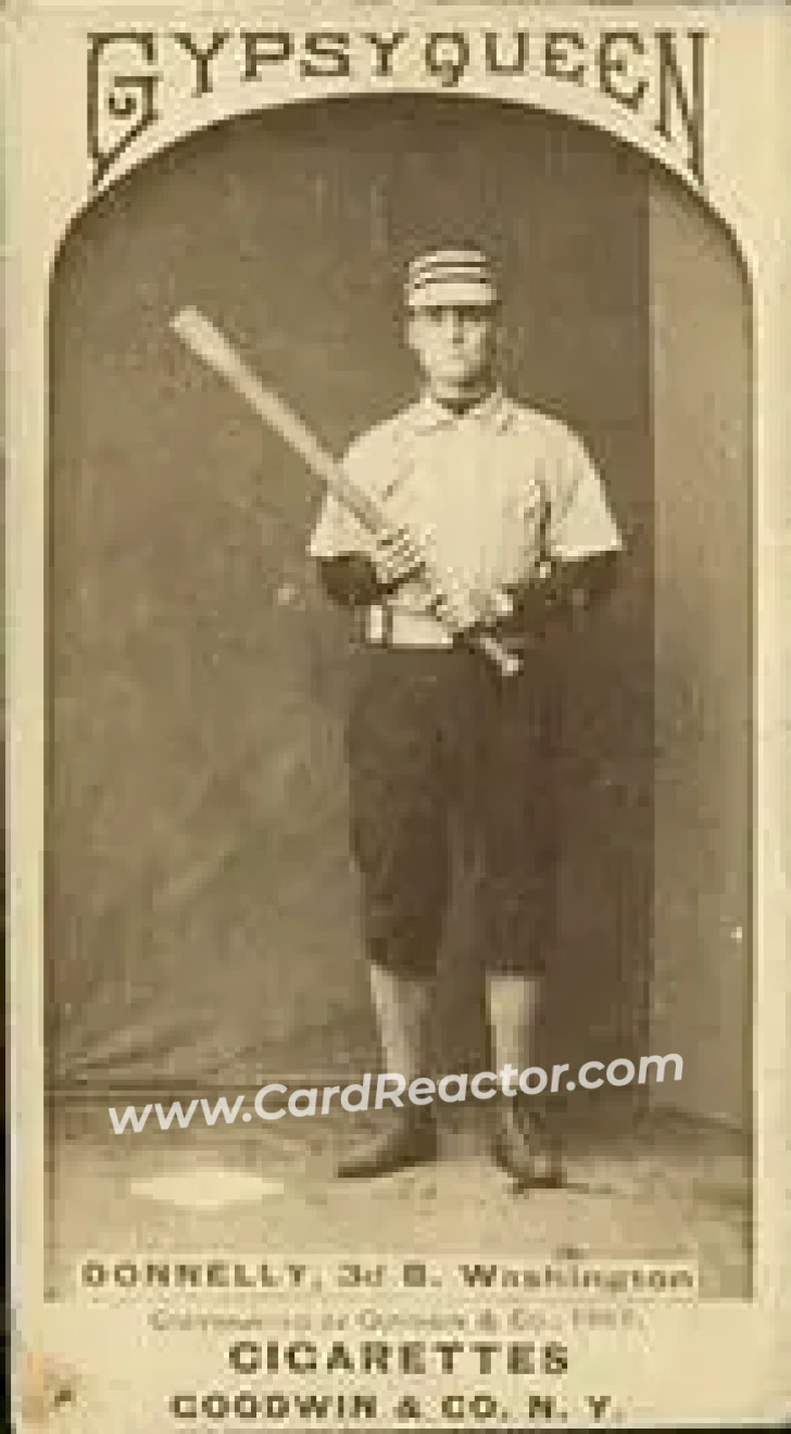 1887 Gypsy Queen (N175) #NNO - Jim Donnelly - Washington Nationals - Front