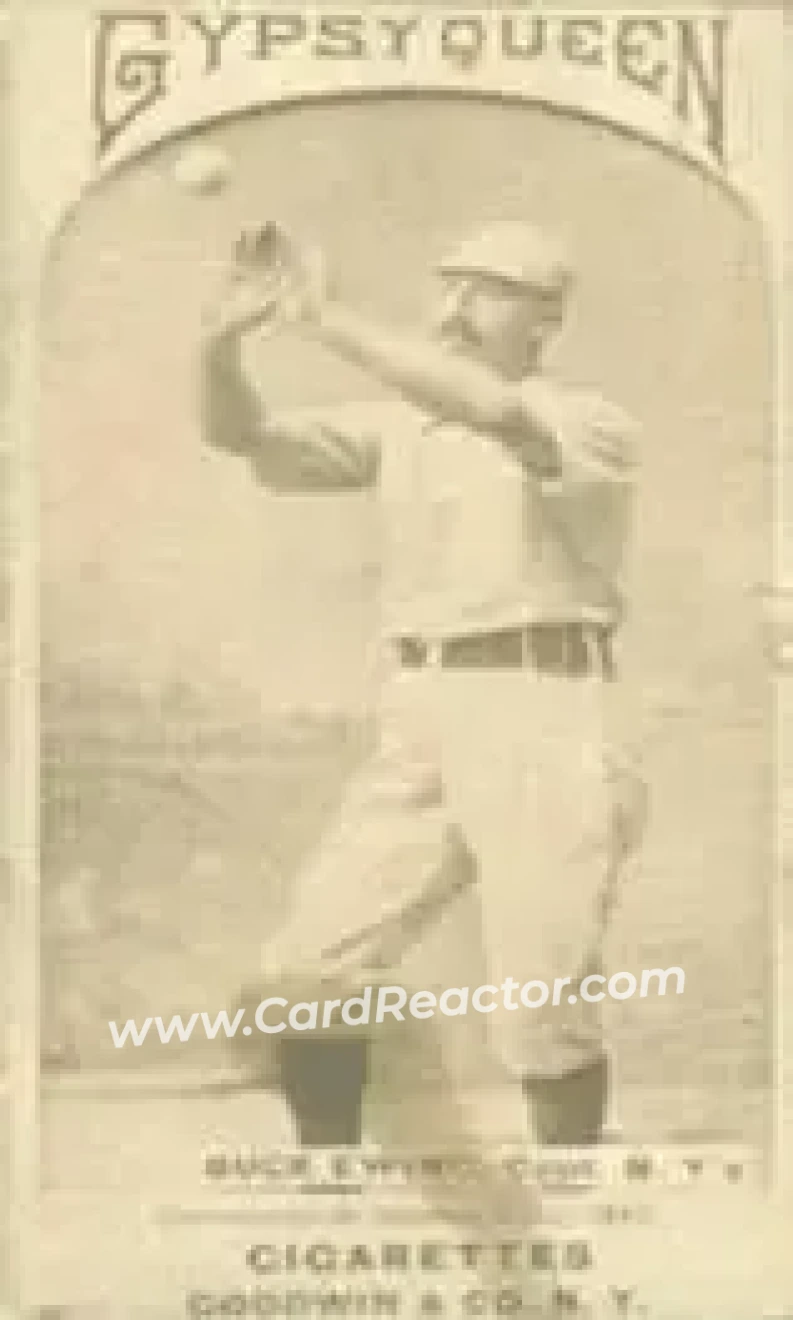 1887 Gypsy Queen (N175) #NNO - Buck Ewing - New York Giants - Front
