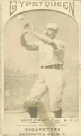 1887 Gypsy Queen (N175) #NNO - Buck Ewing - New York Giants