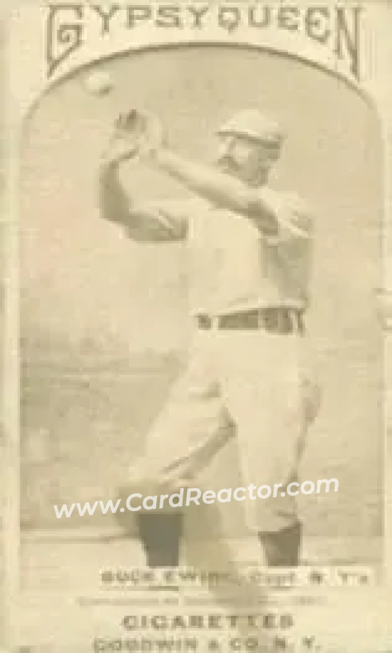 1887 Gypsy Queen (N175) #NNO - Buck Ewing - New York Giants - Front