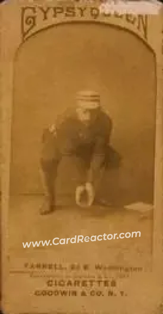1887 Gypsy Queen (N175) #NNO - Jack Farrell - Washington Nationals - Front