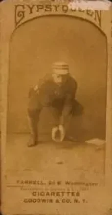 1887 Gypsy Queen (N175) #NNO - Jack Farrell - Washington Nationals
