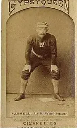 1887 Gypsy Queen (N175) #NNO - Jack Farrell - Washington Nationals