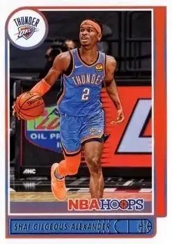 2021-22 Hoops #3 Shai Gilgeous-Alexander
