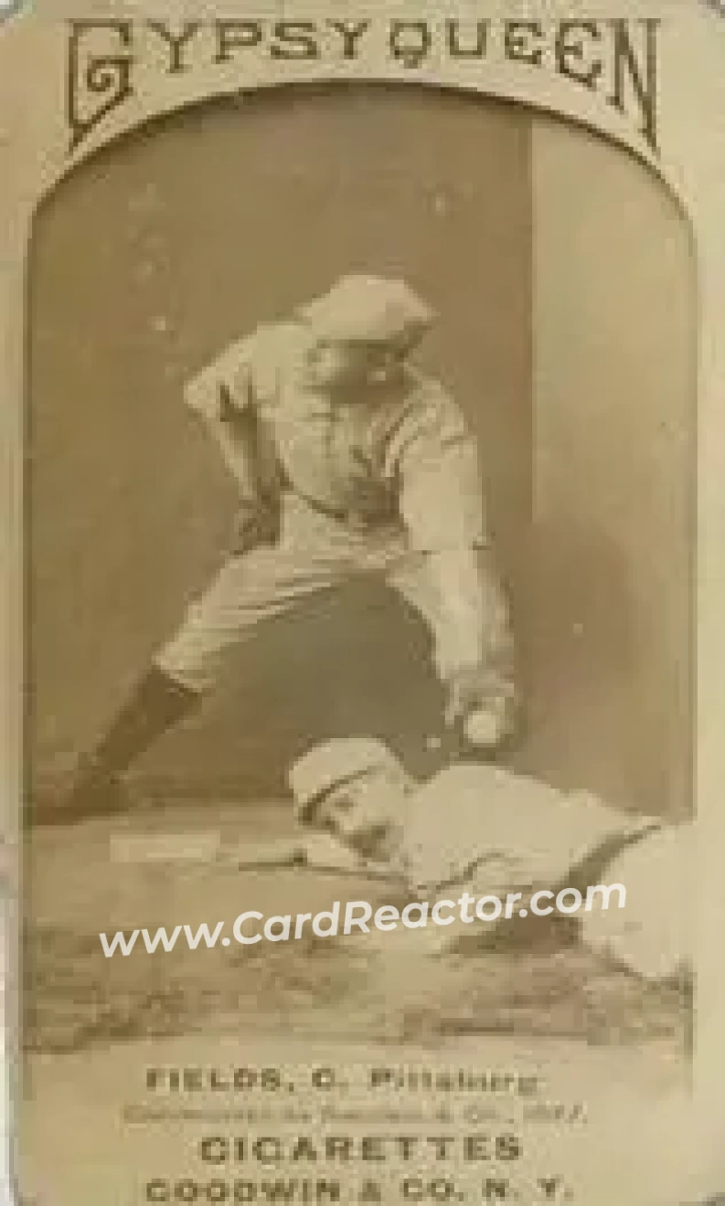 1887 Gypsy Queen (N175) #NNO - Jocko Fields - Pittsburgh Alleghenys - Front