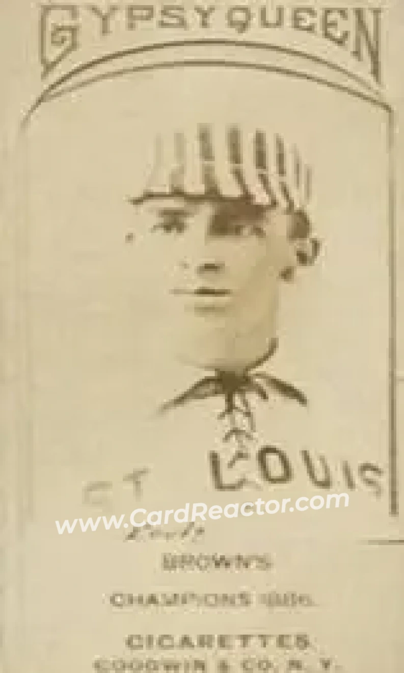 1887 Gypsy Queen (N175) #NNO - Dave Foutz - St. Louis Browns - Front