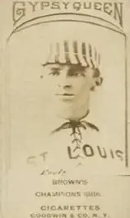 1887 Gypsy Queen (N175) #NNO - Dave Foutz - St. Louis Browns