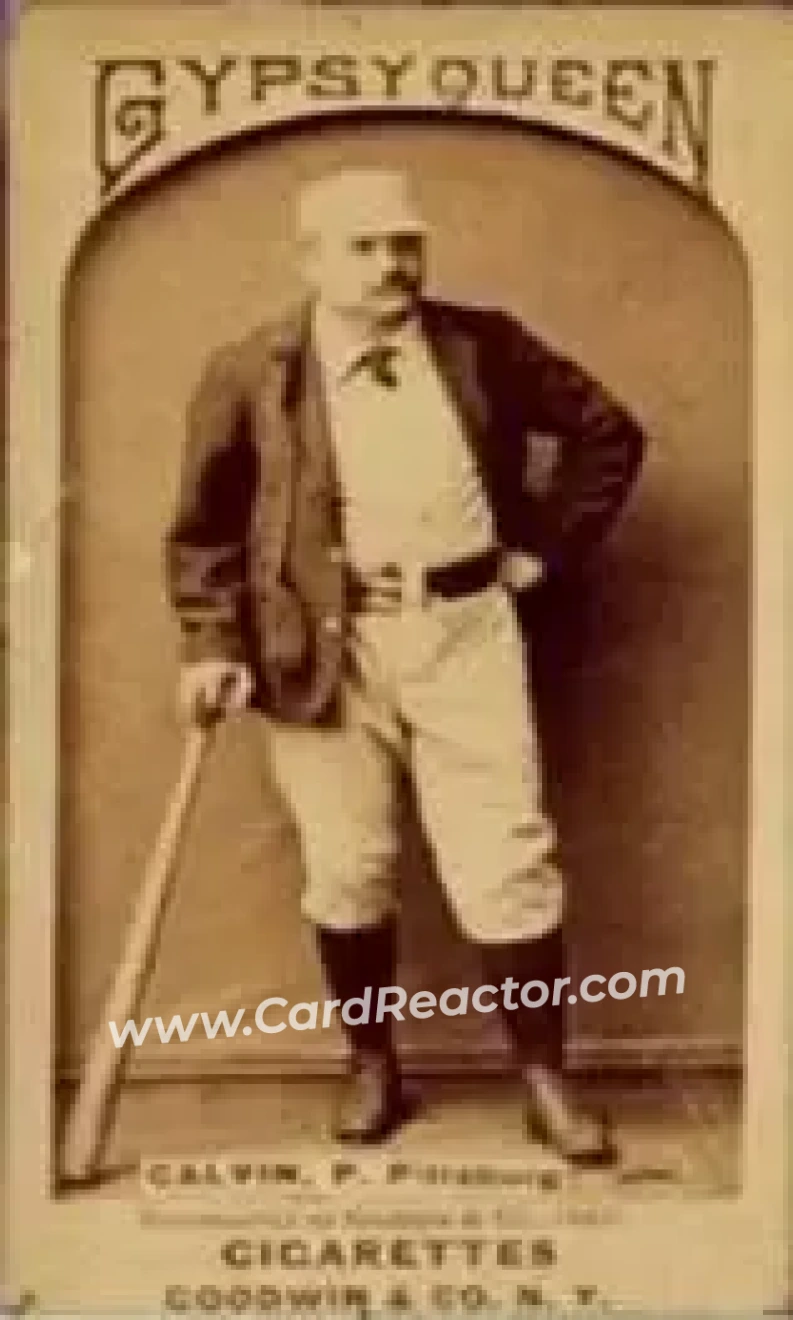1887 Gypsy Queen (N175) #NNO - Pud Galvin - Pittsburgh Alleghenys - Front