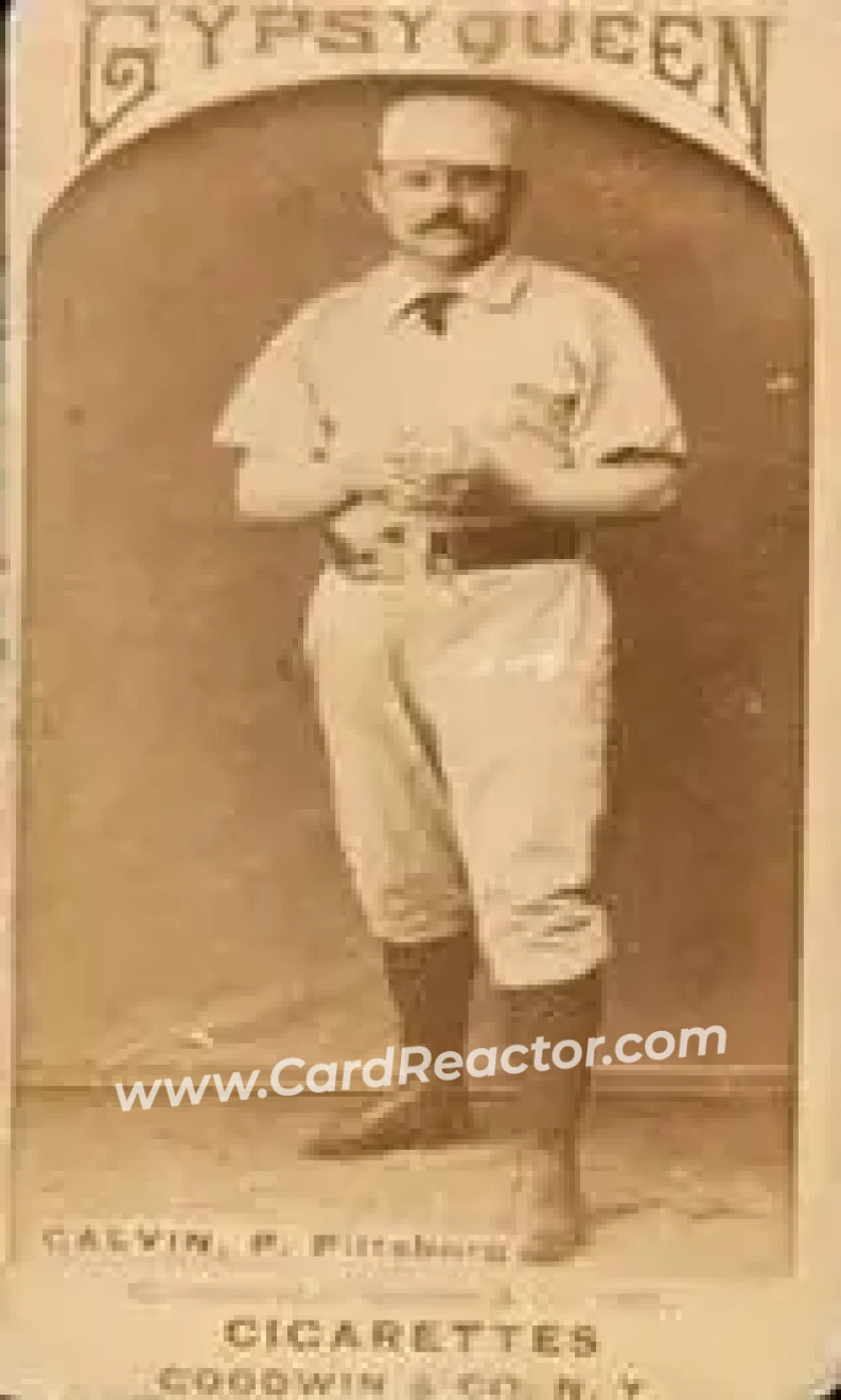 1887 Gypsy Queen (N175) #NNO - Pud Galvin - Pittsburgh Alleghenys - Front