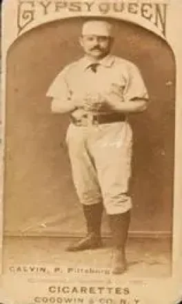 1887 Gypsy Queen (N175) #NNO - Pud Galvin - Pittsburgh Alleghenys
