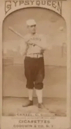 1887 Gypsy Queen (N175) #NNO - Charlie Ganzel - Detroit Wolverines