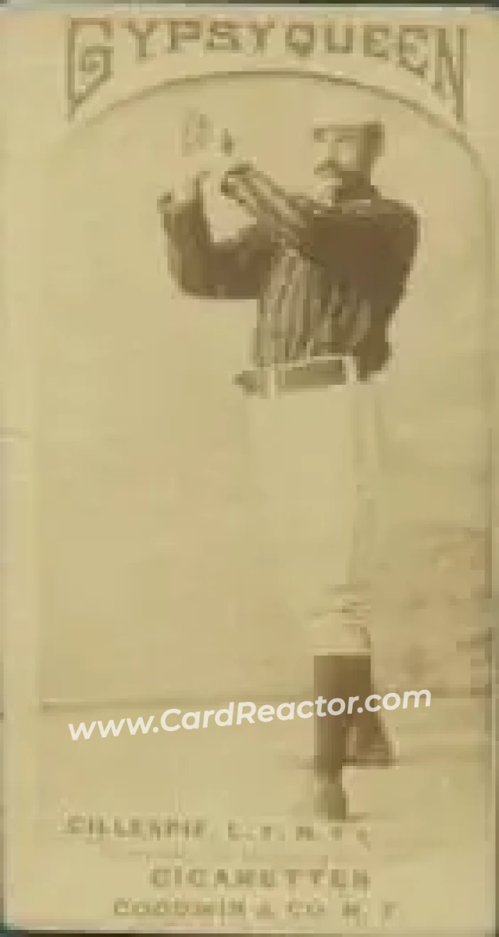 1887 Gypsy Queen (N175) #NNO - Pete Gillespie - New York Giants - Front
