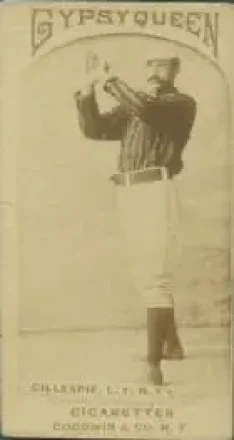 1887 Gypsy Queen (N175) #NNO - Pete Gillespie - New York Giants