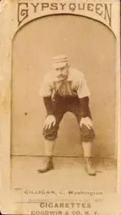 1887 Gypsy Queen (N175) #NNO - Barney Gilligan - Washington Nationals