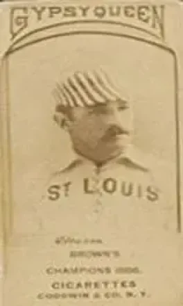 1887 Gypsy Queen (N175) #NNO - Bill Gleason - St. Louis Browns