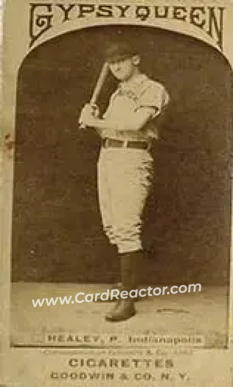 1887 Gypsy Queen (N175) #NNO - John Healy - Indianapolis Hoosiers - Front