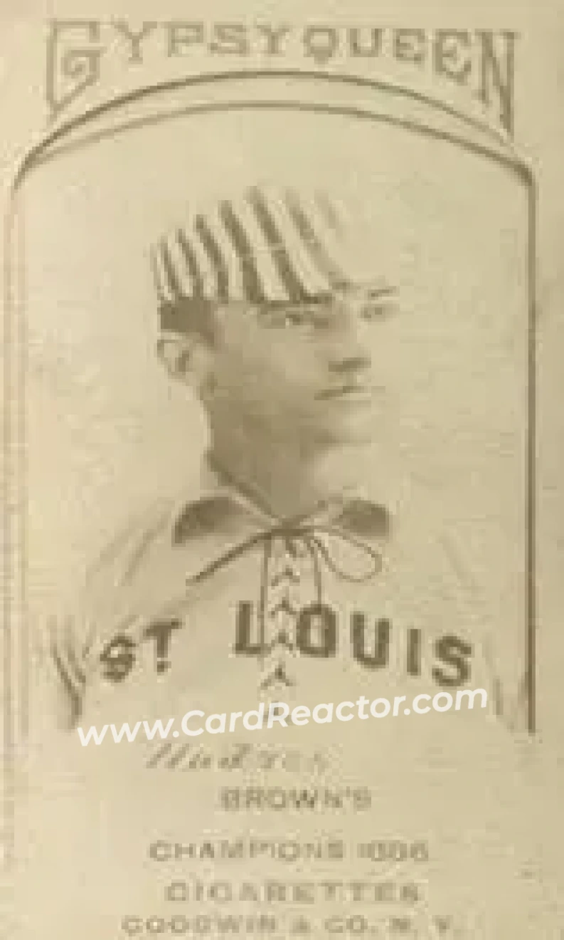 1887 Gypsy Queen (N175) #NNO - Nat Hudson - St. Louis Browns - Front