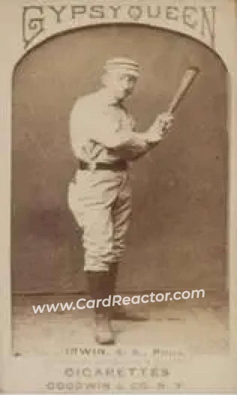 1887 Gypsy Queen (N175) #NNO - Arthur Irwin - Philadelphia Quakers - Front