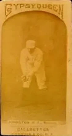 1887 Gypsy Queen (N175) #NNO - Dick Johnston - Boston Beaneaters