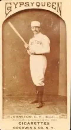1887 Gypsy Queen (N175) #NNO - Dick Johnston - Boston Beaneaters