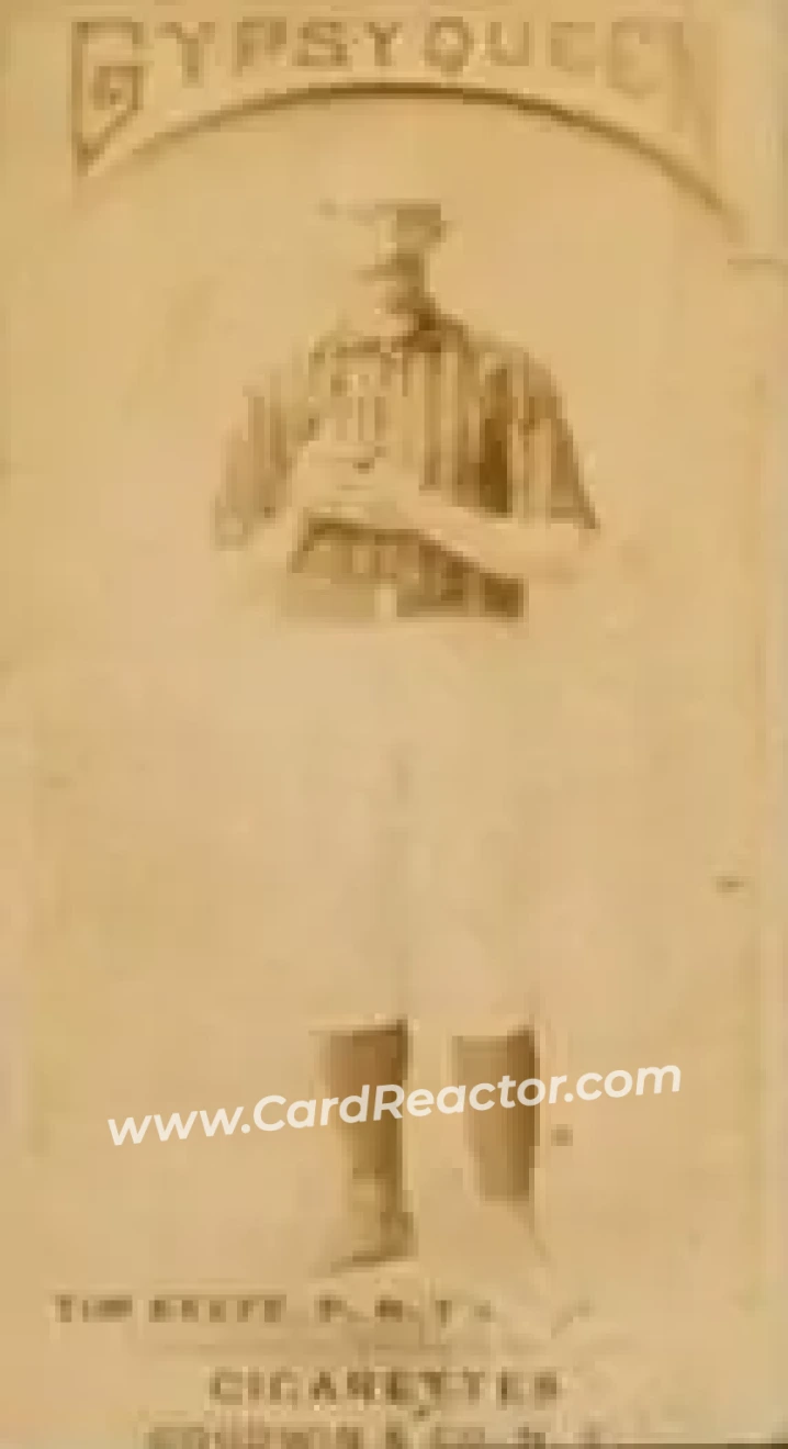 1887 Gypsy Queen (N175) #NNO - Tim Keefe - New York Giants - Front