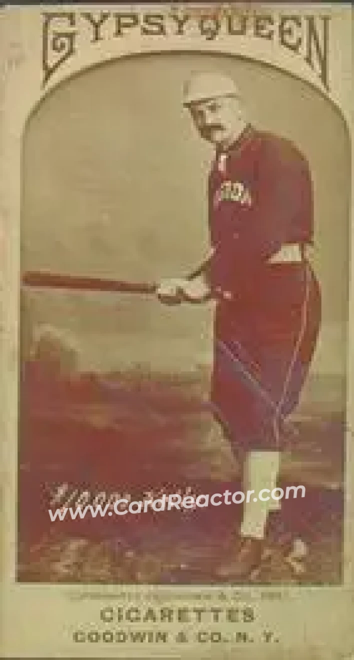 1887 Gypsy Queen (N175) #NNO - King Kelly - Boston Beaneaters - Front