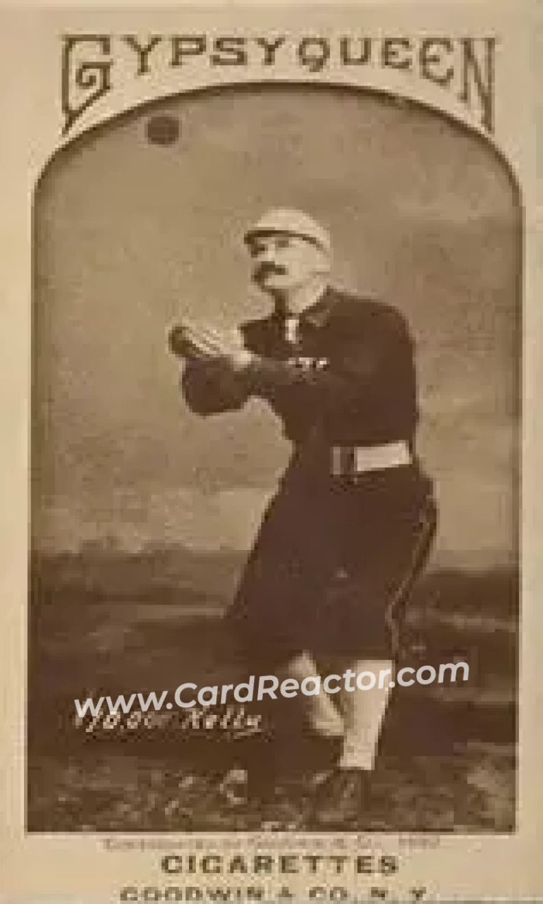 1887 Gypsy Queen (N175) #NNO - King Kelly - Boston Beaneaters - Front